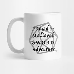 Pseudo Medieval Sword Adventure! Mug